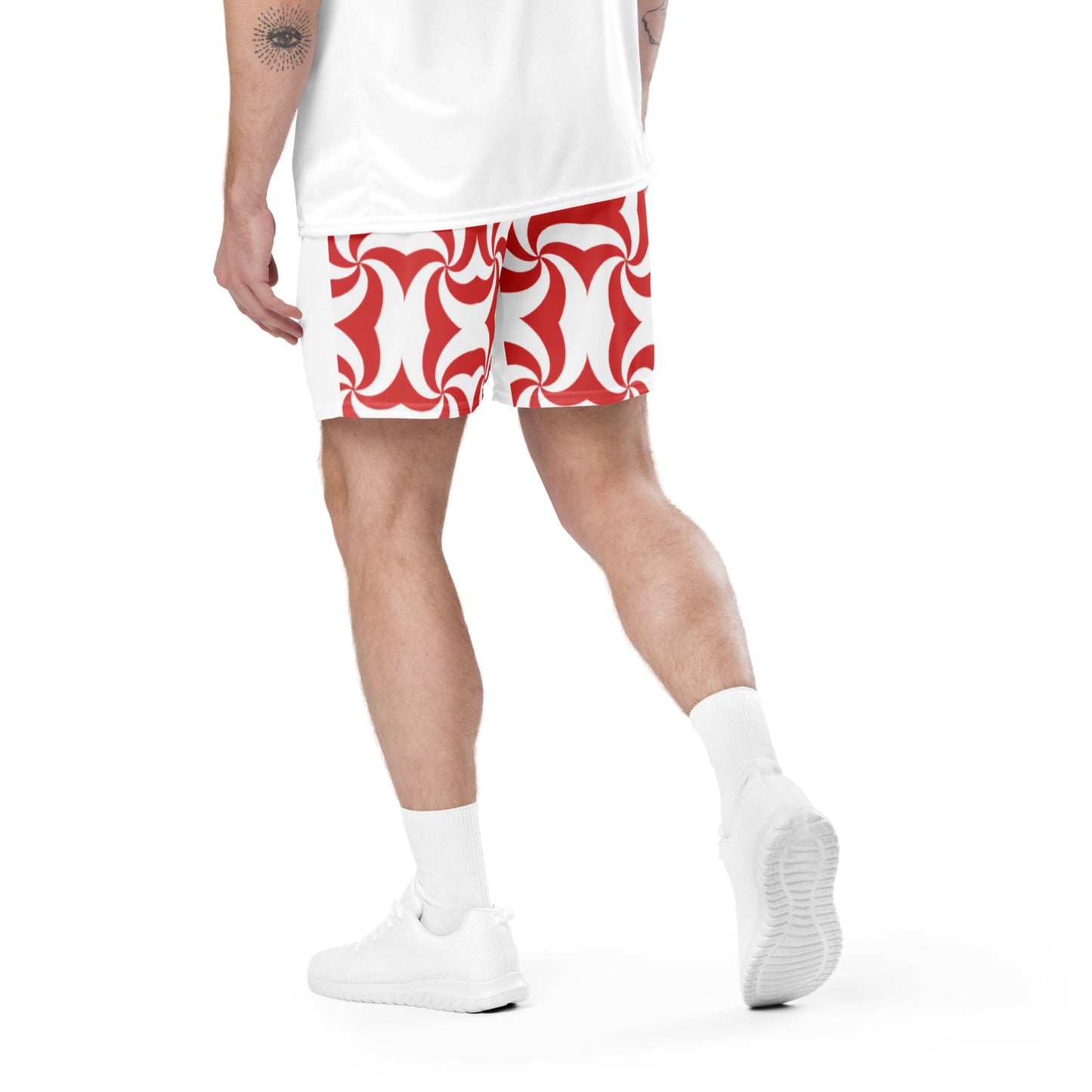 Cooler than a Peppermint Unisex mesh shorts